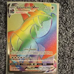 Pokemon TCG 11 Card Lot - VMAX, Holo, Salamence, Pikachu, Butterfree, Goldeen - Image 3