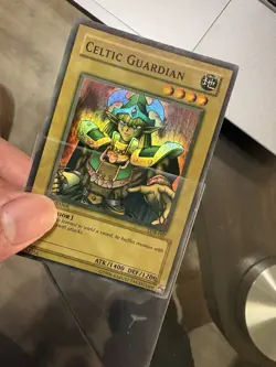 Celtic Guardian LOB-007 1st Ed Super Rare Konami Legend of Blue Eyes - Image 3