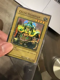 Celtic Guardian LOB-007 1st Ed Super Rare Konami Legend of Blue Eyes - Image 4