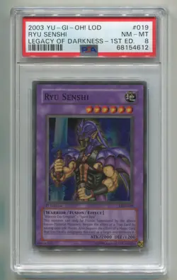2003 YU-GI-OH LEGACY OF DARKNESS RYU SENSHI LOD-019 1ST EDITION HOLO PSA 8 P1 - Image 1