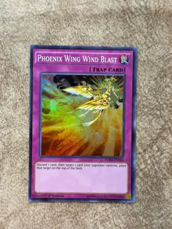 Phoenix Wing Wind Blast FUEN-EN044 Yu-Gi-Oh 1st Edition NM - Image 1