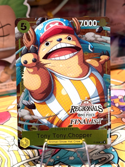 One Piece Tony Tony Chopper CS 25-26 Regionals OP-PR Finalist card - Image 1