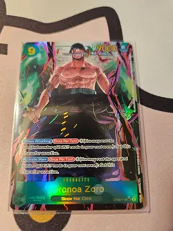 Roronoa Zoro (Alternate Art) OP06-118 Wings of the Captain Foil - Image 1