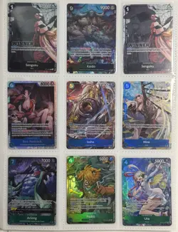 One Piece Binder Collection Card Lot Rares/Foils - Luffy (Read Description) - Image 3