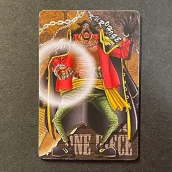 S0496 Marshall D Teach Memorial Log Holo Card Japanese One Piece - Image 1