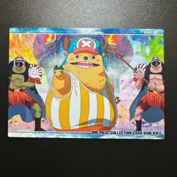 S1233 Chopper Holo Japanese One Piece x Ensky Anime Scene Card No.087 - Image 1