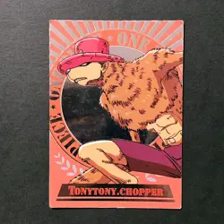 S1863 Chopper Japanese One Piece Amada Retro Vintage Card - Image 1