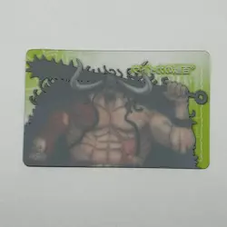S4916 Kaido Japanese One Piece Jump Festival Clear Card F12 - Image 2
