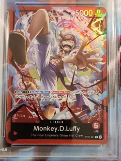 2025 One Piece ST21 English #001 Monkey D. Luffy - Image 3
