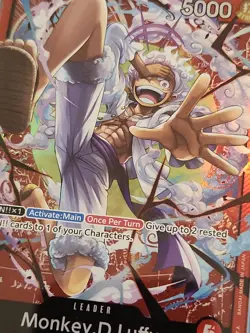 2025 One Piece ST21 English #001 Monkey D. Luffy - Image 4