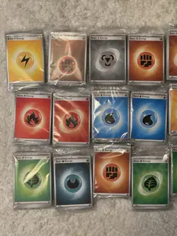 Pokemon TCG Energy Card Lot SEALED (19) TOTAL PACKS (FROM ETB’S) - Image 2