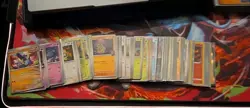 Pokemon TCG 100 Cards LOTS no ENERGY CARDS 10 foil cards inclduded - Image 1