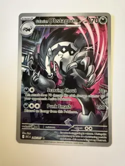 Pokemon TCG Galarian Obstagoon 245/217 ASC Regular English Pokemon Card 🔥 - Image 1