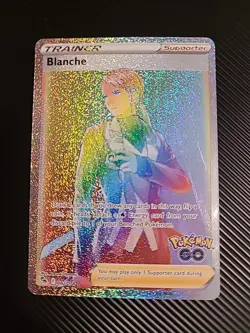 Blanche - 082/078 - Pokemon Go Sword & Shield Secret Rare Card NM - Image 1