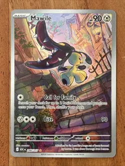 Pokemon TCG Mawile 246/217 Ascended Heroes Illustration Rare NM Card - Image 1