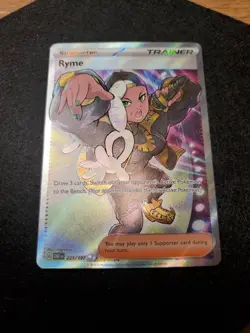 Ryme - 221/197 - Pokemon Obsidian Flames Full Art Ultra Rare Card NM - Image 1