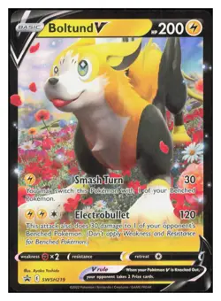 Boltund V Holo Promo SWSH: Sword & Shield Promo Cards SWSH219 NM M043 - Image 1