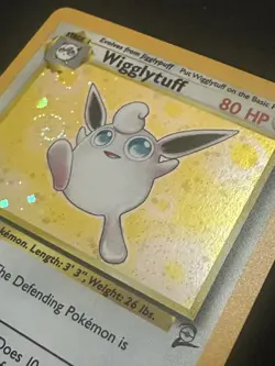 Pokemon TCG Wigglytuff Holo Rare Card 19/130 DOUBLE Swirl - Image 5
