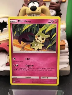 Mimikyu 112/181 Team Up 2019 Pokemon Trading Card Non-Holo Rare - Image 2
