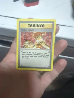 Pokemon Card Gym Heroes Misty's Wrath 114/132 Unlimited Uncommon NM/LP - Image 1