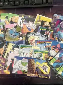 Dragon Ball Z Collectible Card Lot Vintage Rare Goku Vegita Trunks Lot 2 - Image 4