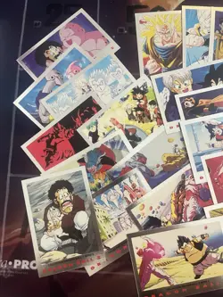 Dragon Ball Z Collectible Card Lot Vintage Rare Goku Vegita Trunks - Image 2