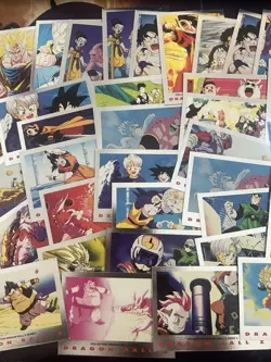 Dragon Ball Z Collectible Card Lot Vintage Rare Goku Vegita Trunks - Image 3