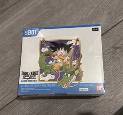 Dragon Ball Super Card Game Fusion World Manga Booster Box SB01 SEALED - Image 1
