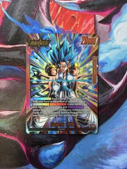 Gogeta:BR FB09-001 Alt Art Leader L* FB09 Dual Evolution Dragon Ball Super Cards - Image 1