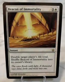 Mtg 💥Beacon of Immortality 💥Fifth Dawn LP 🌟 RARE Magic the Gathering - Image 1