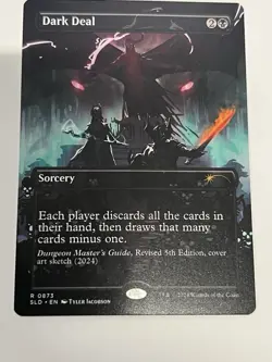 Dark Deal Borderless NonFOIL MTG Secret Lair D&D 50th Regular 0873 *READ* - Image 5