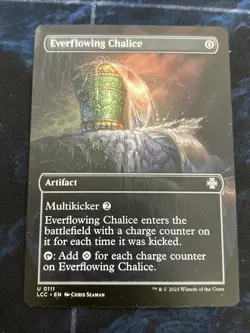 Everflowing Chalice (Borderless) Commander: the Lost Caverns of Ixalan Reg NM-M - Image 1