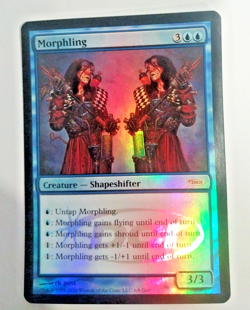 Foil Morphling Mtg Judge PROMO ***FREE SHIPPING*** - Image 1
