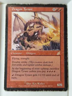 Dragon Tyrant - (HP) Scourge - Magic the Gathering MTG - Image 1