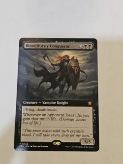 Bloodthirsty Conqueror (Extended Art) Foundations Regular - Image 1