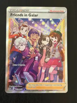 Pokemon Card Friends in Galar TG23/TG30 Silver Tempest NM - Image 1