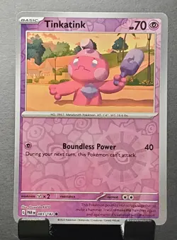 Pokemon 83/182 TINKATINK Reverse Holo Paradox Rift pack fresh✨NM/MT - Image 1