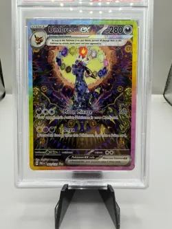 2025 POKEMON PRE EN-PRISMATIC EVOLUTIONS #161 UMBREON EX PSA 8.5 - Image 3
