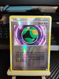 Dusk Ball 110/123 Reverse Holo Pokemon Mysterious Treasures 2007 MP+ - Image 1