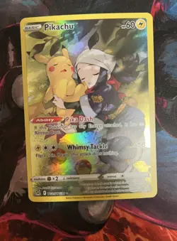 The Pokemon Company Pikachu TG05/TG30 Lost Origin Ultra Rare Holo 60 HP - Image 2