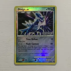 Pokemon Dialga Platinum Rare Holo 16/106 Basic 90 HP English 2009 - Image 1