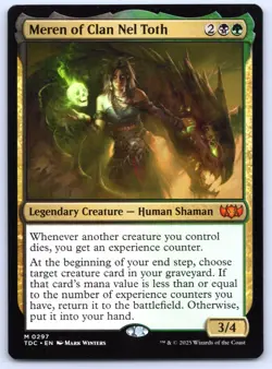 Meren of Clan Nel Toth - Commander Tarkir Dragonstorm - MTG - Magic - Near Mint - Image 1