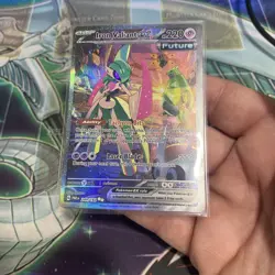 Pokemon TCG Iron Valiant EX Paradox Rift 249/182 Special Illustration Rare NM - Image 4