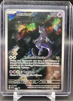 Pokemon Mewtwo Sv: Scarlet & Violet Promo Full Art Holo 052 English TCG - Image 1