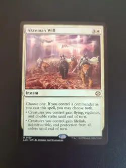 Akroma's Will 0125 MTG Near Mint - Image 1
