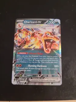 Charizard ex - 125/197 Double Rare Holo - SV03 Obsidian Flames - Pokemon NM - Image 1