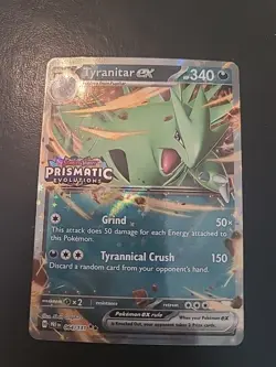 Tyranitar EX [Stamped Promo] - 064/131 Holo- Prismatic Evolutions -Pokemon NM - Image 1