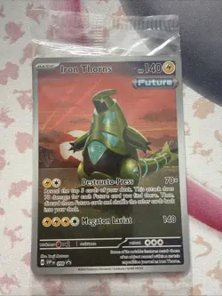 Pokemon Iron Thorns Sealed Promo SVP EN 098 Black Star - Temporal Forces ETB - Image 1
