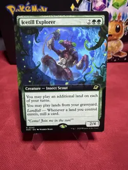 🌈 Icetill Explorer - Extended Art FOIL - MTG #343 - Edge Of Eternities - NM - Image 1