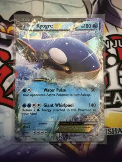 Pokemon Kyogre EX XY41 XY Black Star Promo MP - Image 3